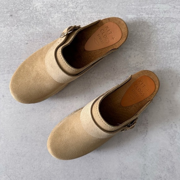 Kit + Clogs Suede Clogs - Picture 2 of 9